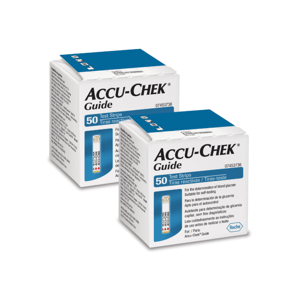 2 caixas de Tiras Guide 50