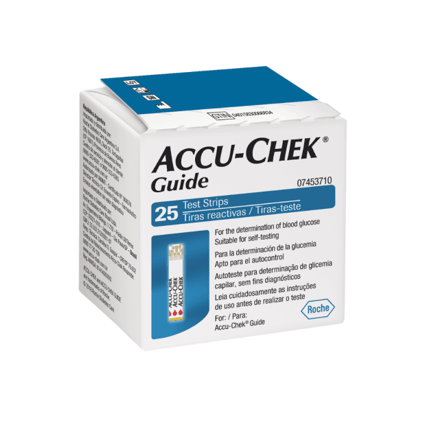 Tiras de medir glicemia Guide - 25 uni